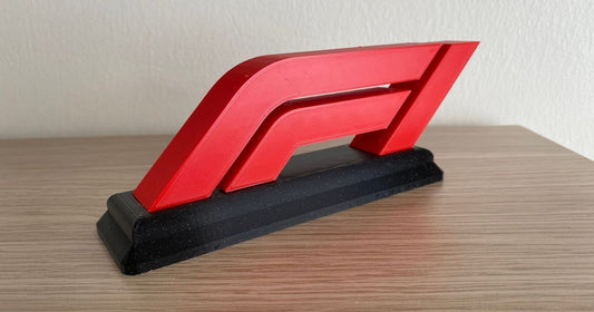 Formula 1 F1 - 3D Printed Sign Board