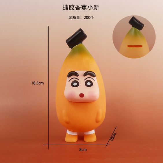 Shinchan Banana Piggy Bank
