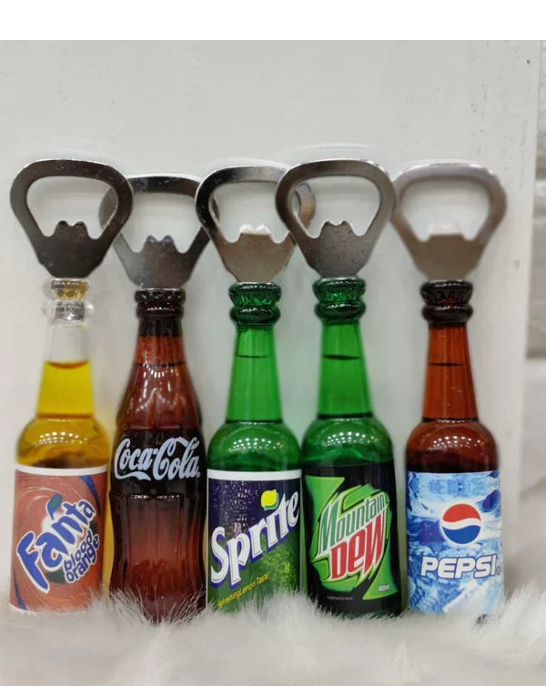 Cold Drink Bottle Opener Magnet