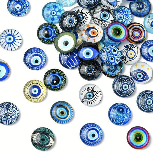 Evil Eye Glass Fridge Magnet (Small)