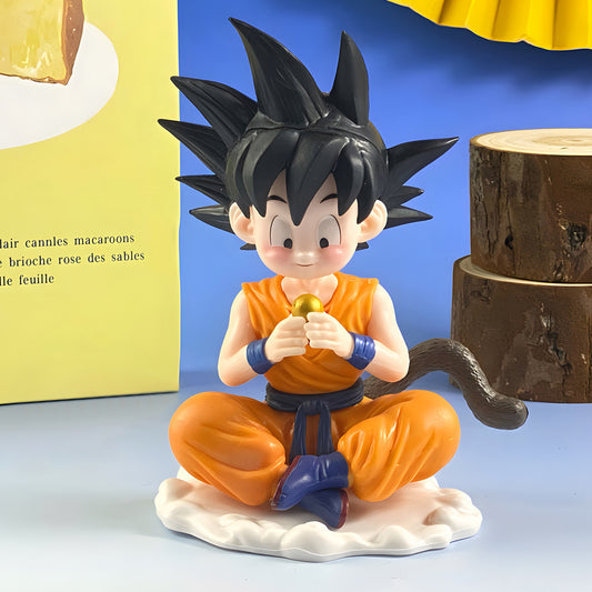 DBZ Goku Sitting On Cloud (13cm)