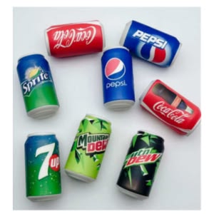 Cold Drink Can Squishy - Mix Designs