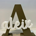 3D Printed Name Initial - Personalized