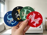 3D Printed Name Keychain - Personalized (Round)