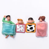 Shinchan Sleeping Family