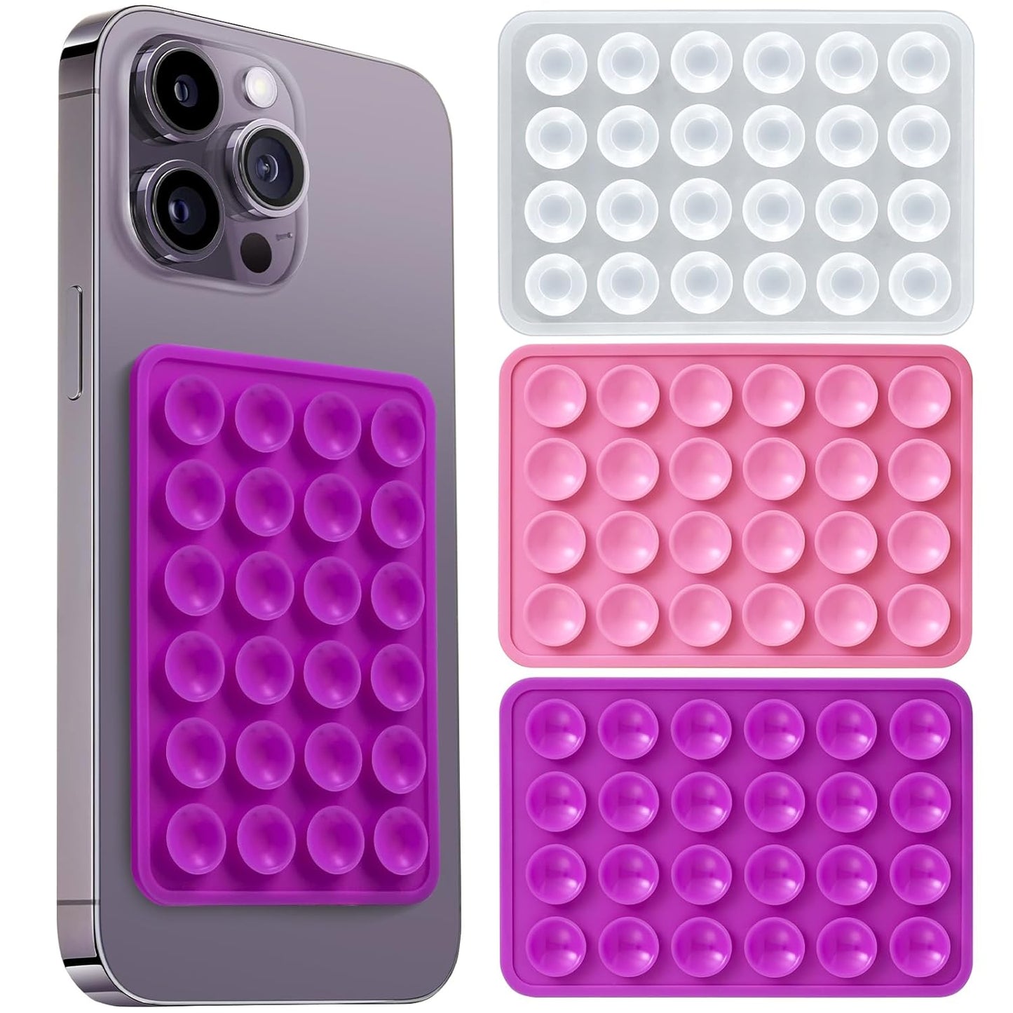 Phone Suction Stickers - Ask for Color and Designs