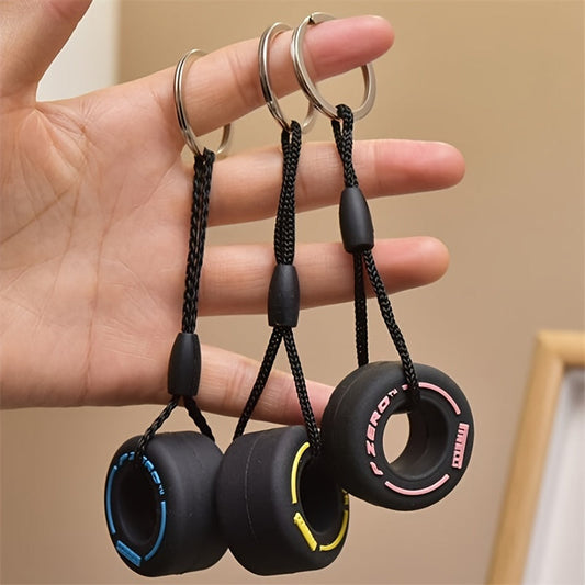 Rubber Tyre Keychain
