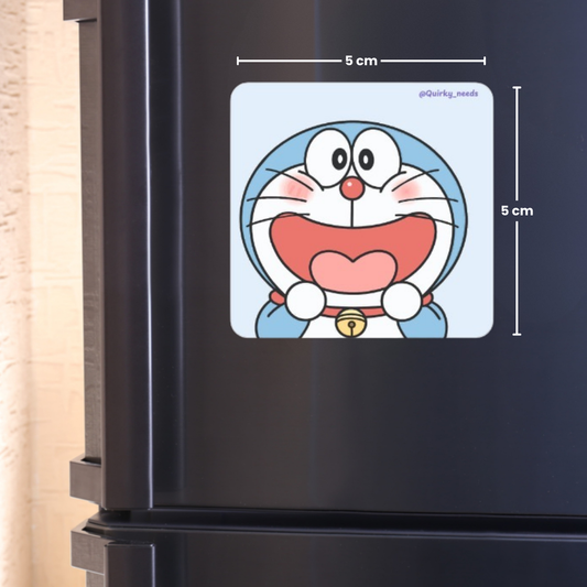 Doremon Happy - Fridge Magnet