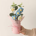 Handmade Crochet flower bouquet - 22 CM