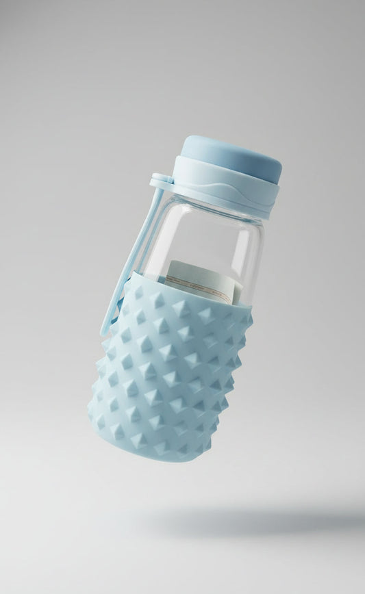 Pineapple Glass Bottle - Kawaii