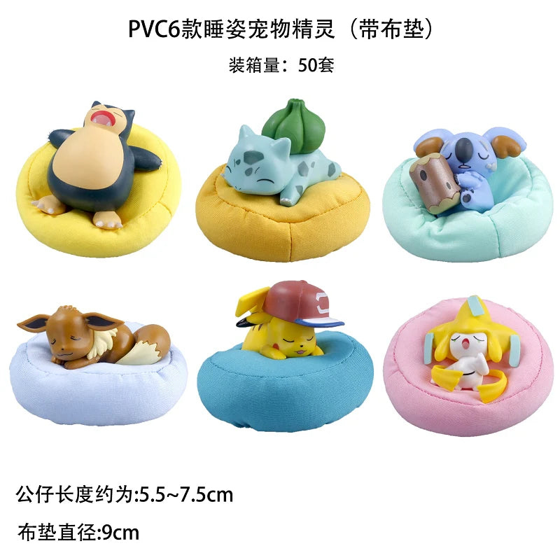 Pokemon Sleeping (with Cushion - Single)