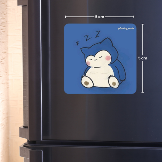 Snorlax Pokemon - Fridge Magnet