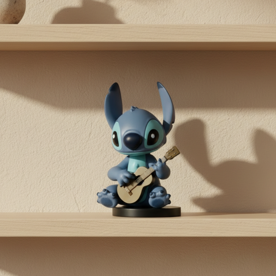 Stitch Guitar | Premium - 9cm
