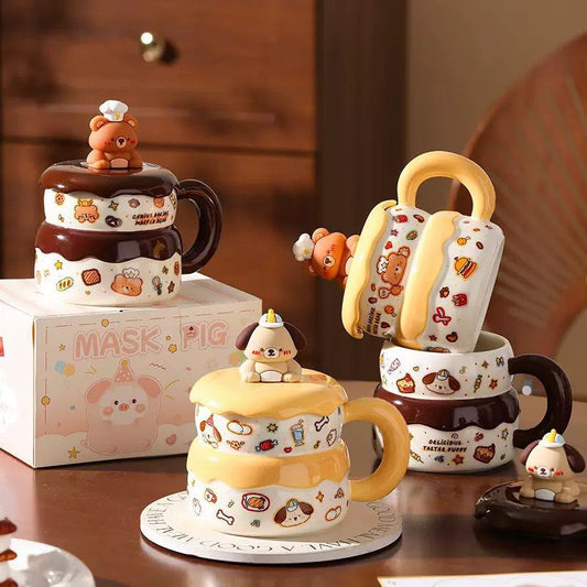 Cute Cake Ceramic Mug