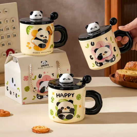 Happy Panda Ceramic Mug