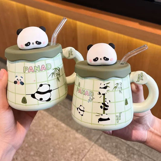 Bamboo Panda Ceramic Mug