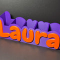 3D Printed Name Pen Stand - Personalized