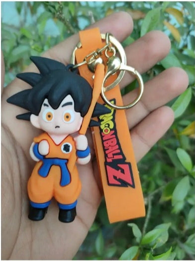Goku Dragon Ball Keychain - Orange Black
